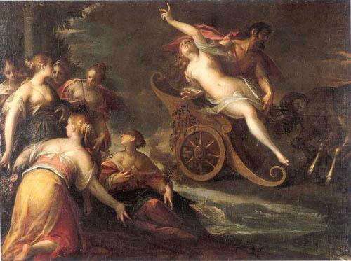 The rape of Proserpine, Hans von Aachen